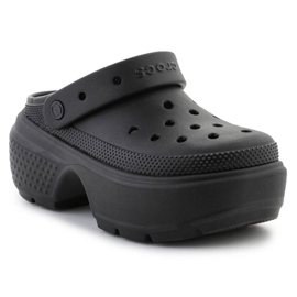 Klapki Crocs Stomp Clog 209347-001 czarne 2