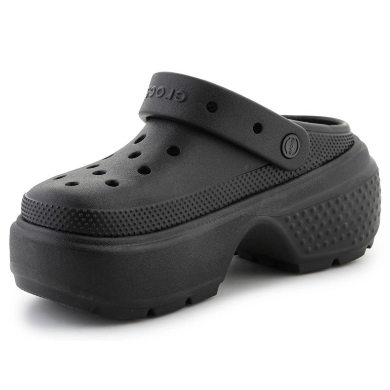 Klapki Crocs Stomp Clog 209347-001 czarne 4