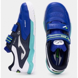 Buty piłkarskie Joma Cancha 2504 In CAJS2504INV niebieskie 1