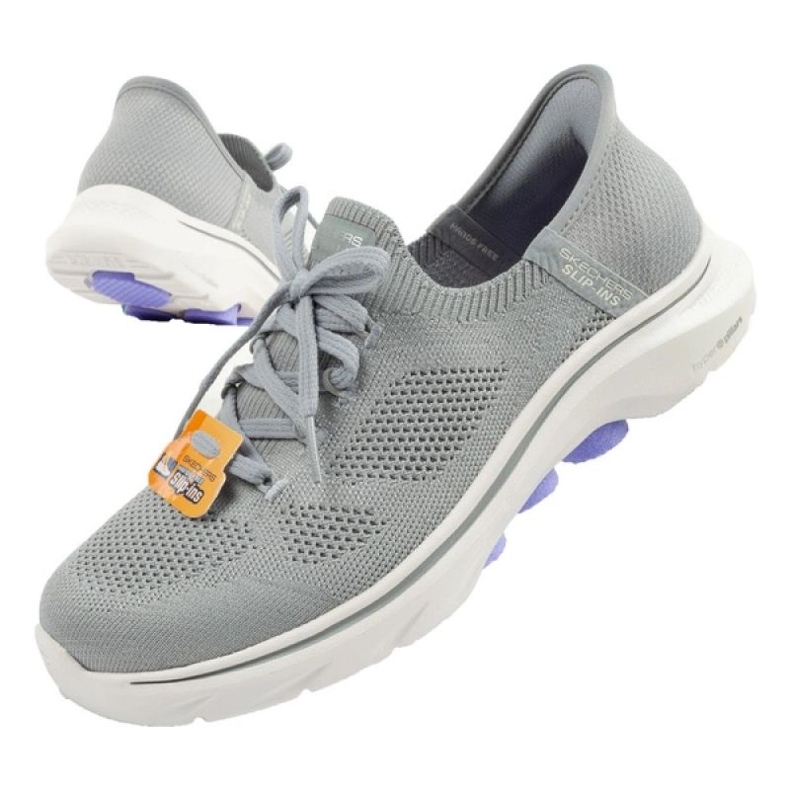 Buty Skechers Go Walk 7-Via 125213/GYLV szare 1