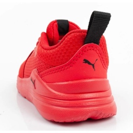 Buty Puma Wired Run  374217 05 czerwone 4