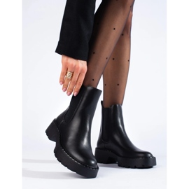 Sztyblety na platformie Sergio Leone czarne 1