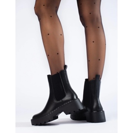 Sztyblety na platformie Sergio Leone czarne 2