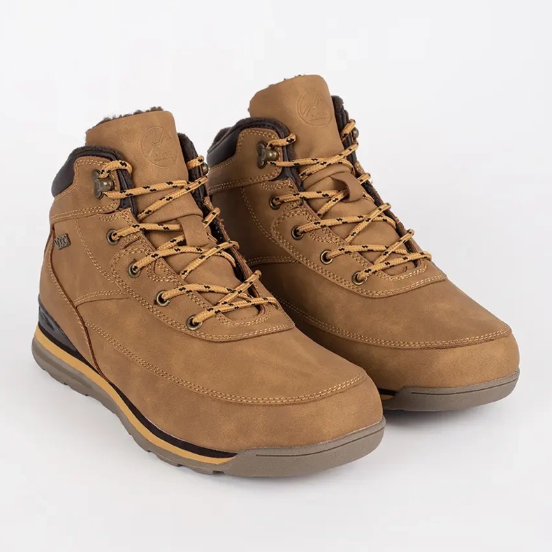 Vico Brązowe ocieplane trapery męskie 1