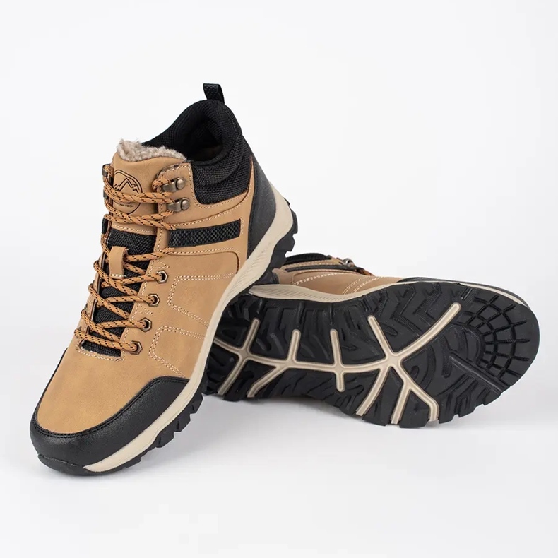 Vico Trapery brązowe męskie ocieplane 1