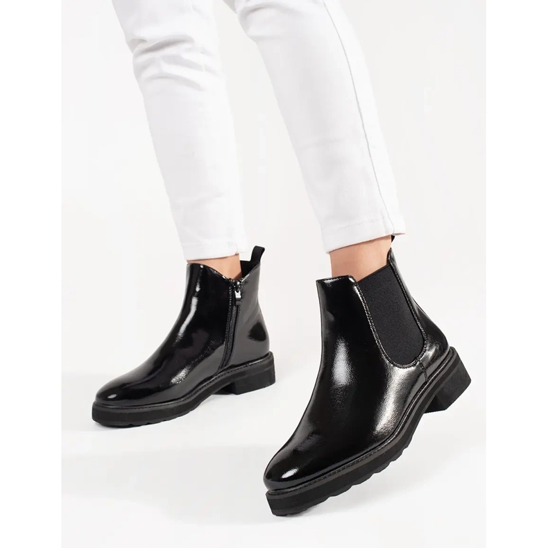 Klasyczne Czarne Botki Sergio Leone 1