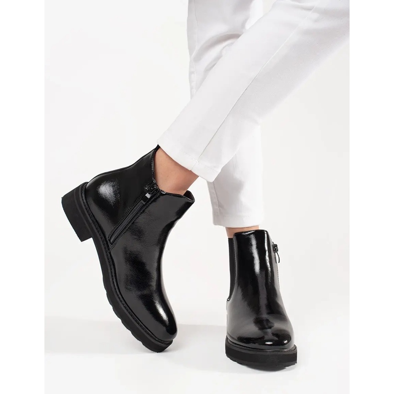 Klasyczne Czarne Botki Sergio Leone 2