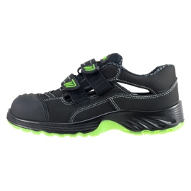 Buty robocze na rzepy URGENT 350/S1 czarne 3