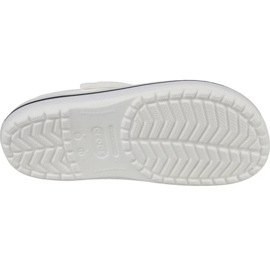 Klapki Crocs Crocband U 11016-100 medyczne białe 2
