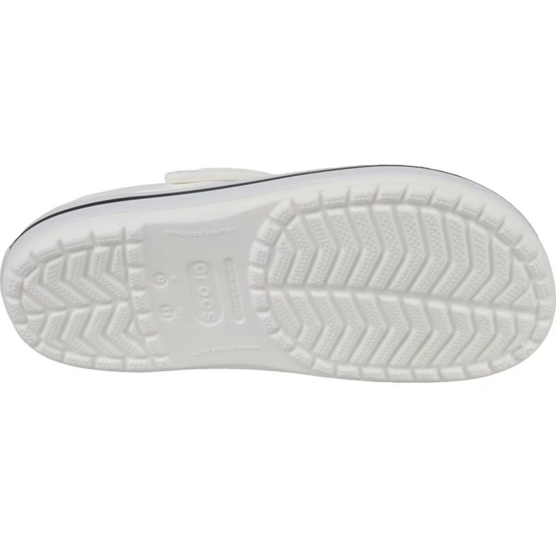 Klapki Crocs Crocband U 11016-100 medyczne białe 2