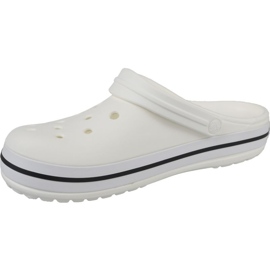 Klapki Crocs Crocband U 11016-100 medyczne białe 3