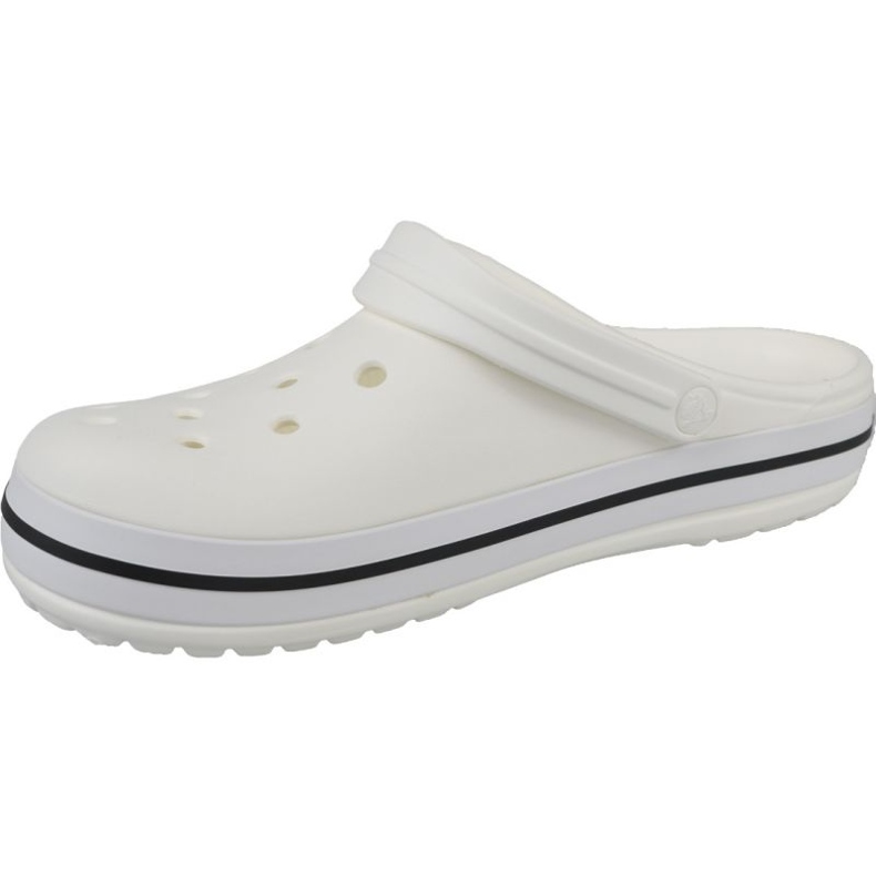 Klapki Crocs Crocband U 11016-100 medyczne białe 3
