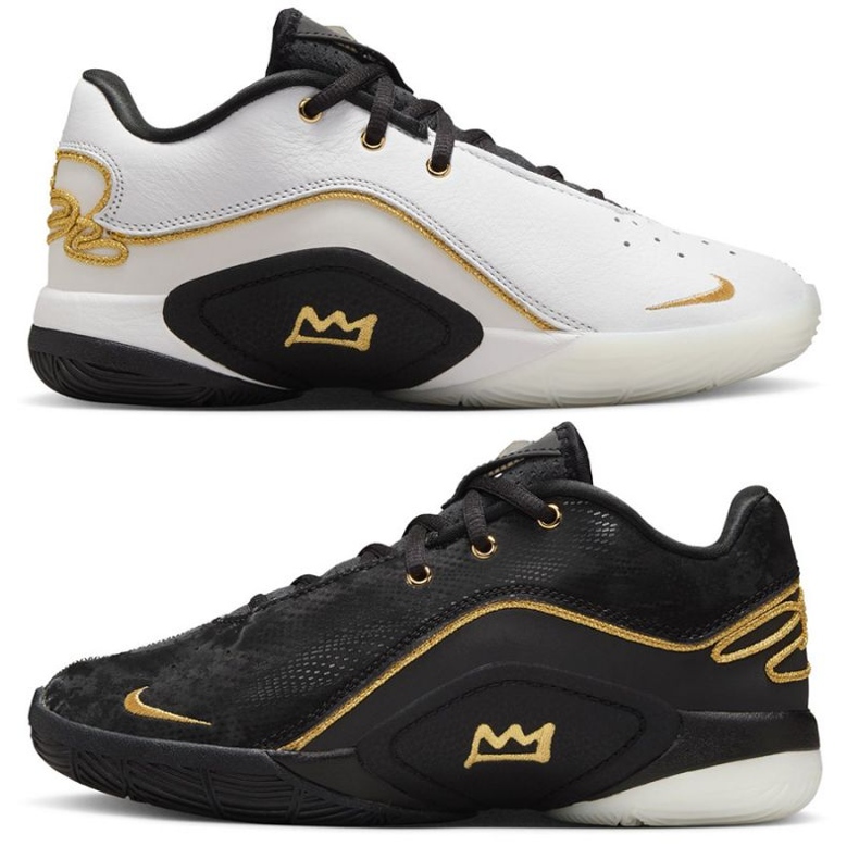 Buty Nike Lebron Xxii Bhm Gs HV8616-100 czarne 1