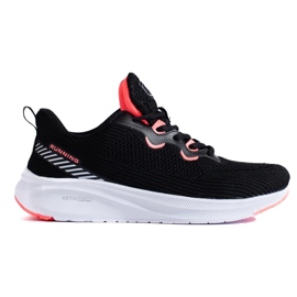 Sportowe buty na platformie DK czarne 3