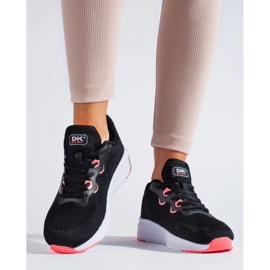 Sportowe buty na platformie DK czarne 1