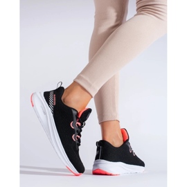 Sportowe buty na platformie DK czarne 2