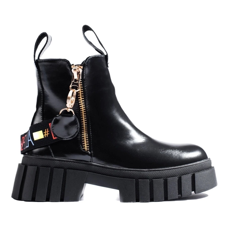 Czarne botki workery 1