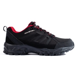 Wygodne buty trekkingowe damskie DK czarne 1