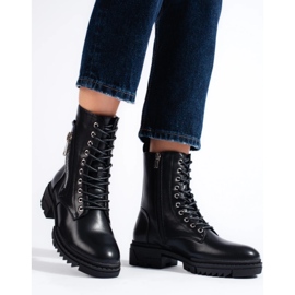 W. Potocki Czarne workery damskie Potocki 2