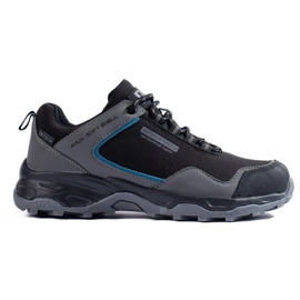 Buty trekkingowe damskie DK Waterproof szare czarne 1