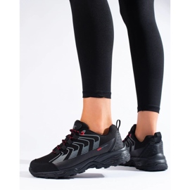 Buty trekkingowe damskie DK Softshell czarne 2
