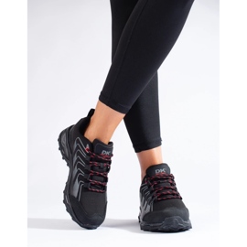 Buty trekkingowe damskie DK Softshell czarne 3