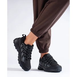 Buty trekkingowe damskie DK Softshell czarne 3
