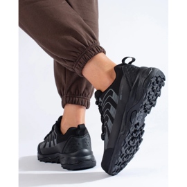 Buty trekkingowe damskie DK Softshell czarne 4
