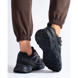 Buty trekkingowe damskie DK Softshell czarne 4