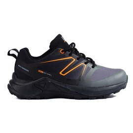 Buty trekkingowe damskie DK Softshell czarno szare czarne 1
