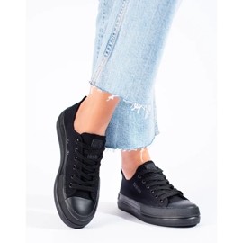 Czarne trampki Big Star LL274967 2