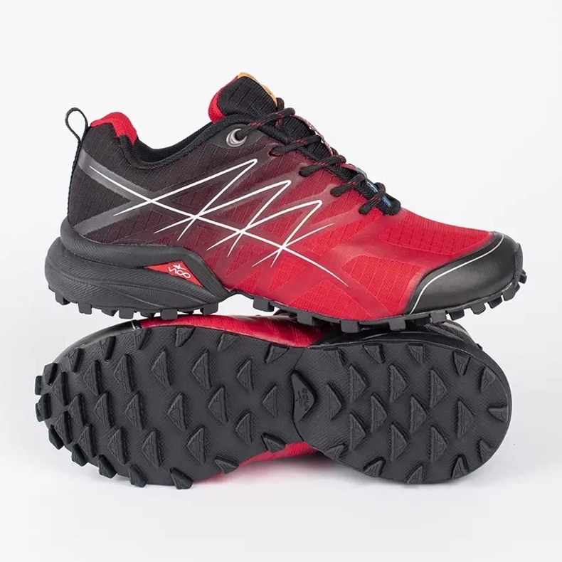 Czerwone damskie buty trekkingowe VICO 1