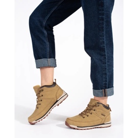 Vico Brązowe ocieplane buty trekkingowe 2