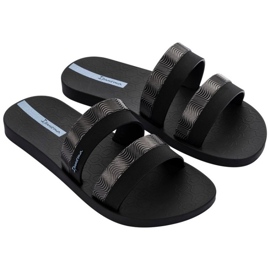 Klapki Ipanema Mesh Slide 83649 BB779 czarne 1