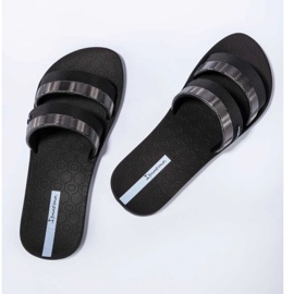 Klapki Ipanema Mesh Slide 83649 BB779 czarne 4
