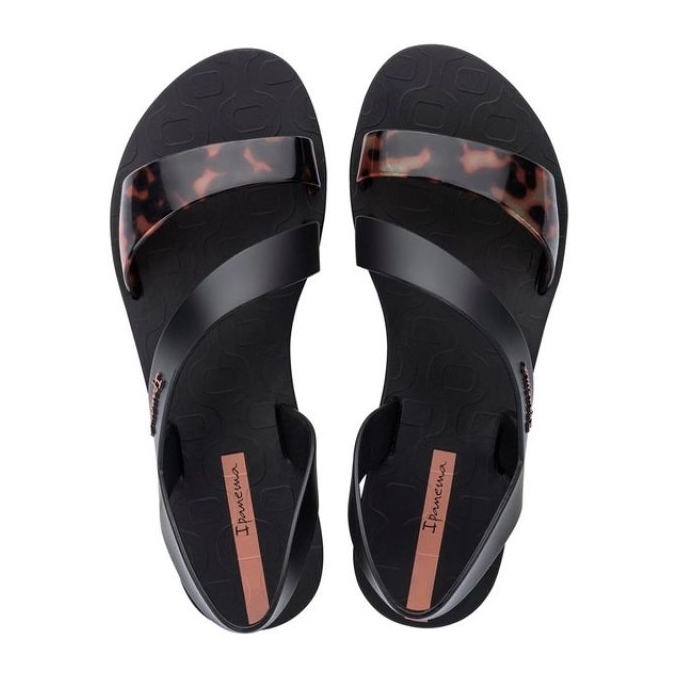 Sandały Ipanema Vibe Sandal Fem 82429 BD399 czarne 2