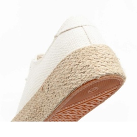 Buty Lee Cooper LCW-25-02-3284L espadryle białe beżowy 6