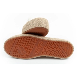 Buty Lee Cooper LCW-25-02-3284L espadryle białe beżowy 8