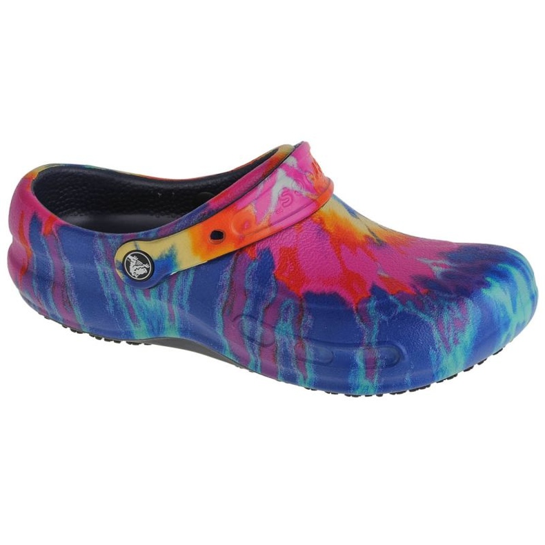 Klapki Crocs Bistro Graphic Clog 204044-410 niebieskie 1