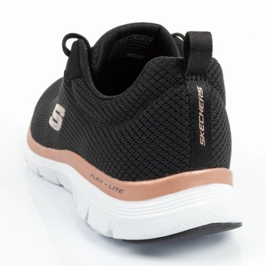 Buty Skechers Flex Appeal 4.0 Brillant View 149303/BKRG czarne 4