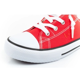 Buty Lee Cooper trampki damskie czerwone  LCW-25-02-3298L 5