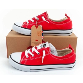 Buty Lee Cooper trampki damskie czerwone  LCW-25-02-3298L 9