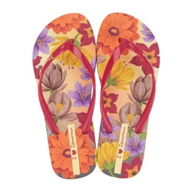 Japonki Ipanema Verao Tropical Fem 27197 BB263 czerwone 1