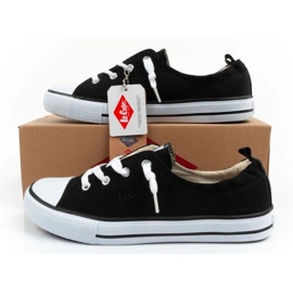Buty Lee Cooper trampki damskie czarne LCW-25-02-3299L 9