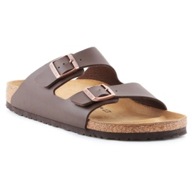 Klapki Birkenstock Arizona Bf 0051703 brązowe 1