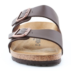 Klapki Birkenstock Arizona Bf 0051703 brązowe 2