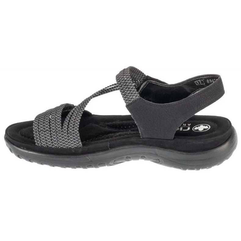 Sandały Rieker Sandals 64870-00 czarne 1