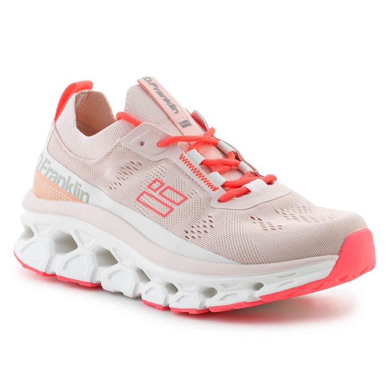 Buty D.Franklin Aero Sneakers Mesh DFSH401001-CORA pomarańczowe 1