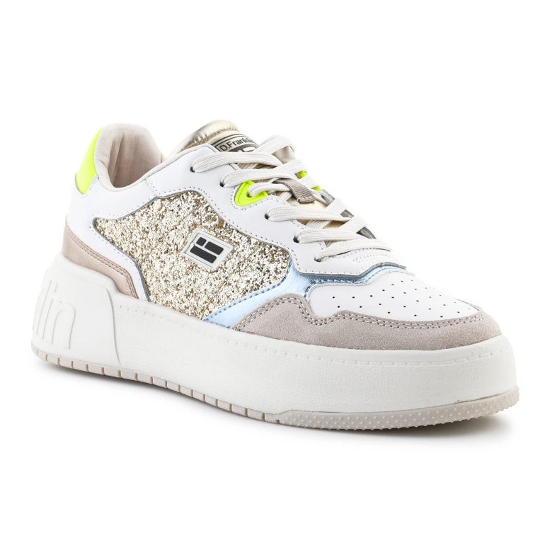 Buty D.Franklin Court Basic Glitter DFSH321096-GOLD białe 1