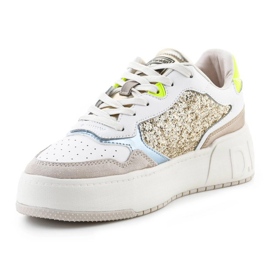 Buty D.Franklin Court Basic Glitter DFSH321096-GOLD białe 3